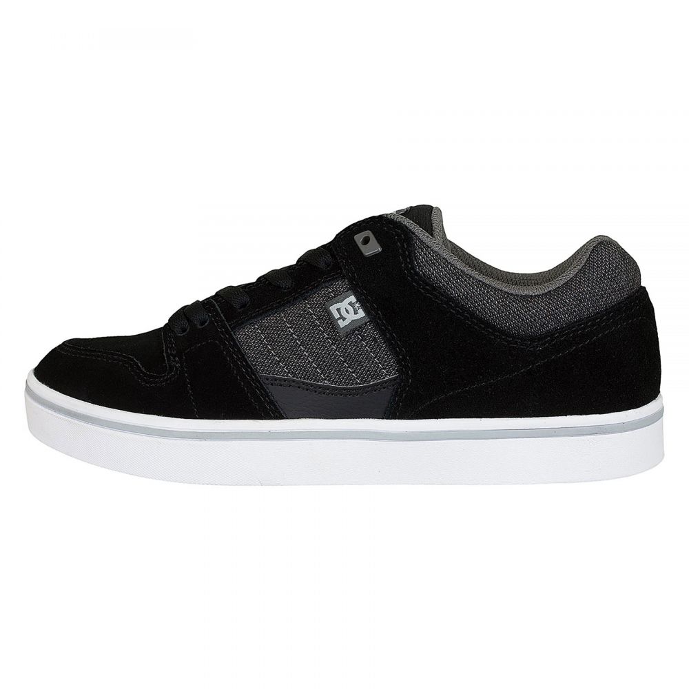 Buty ze skóry DC Course 2 SE XKSK Blk Czarny trampki na deskę