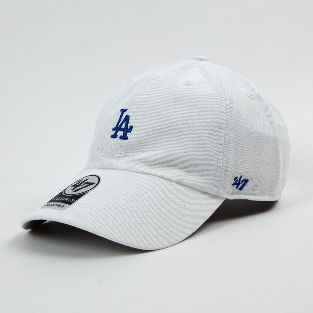 Czapka LA Los Angeles 47 Brand Clean up biała