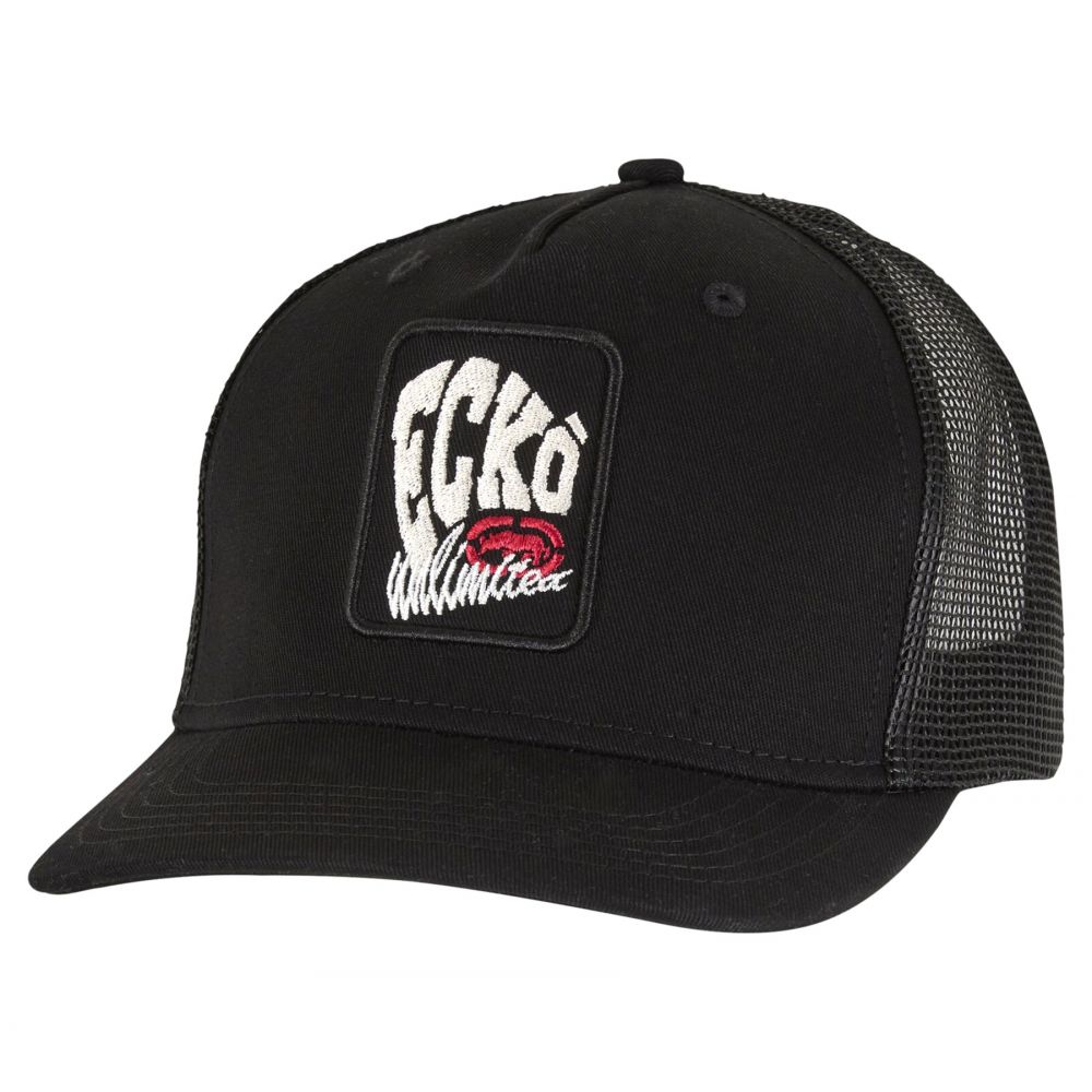 Czapka truckerka z daszkiem Ecko Unltd. Crossover czarna snapback