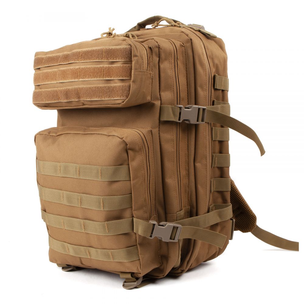 Plecak militarny Wild Trek 45L taktyczny system MOLE organizer camel bag BG