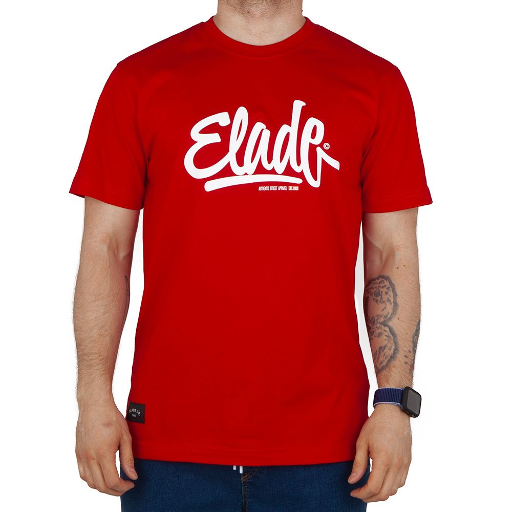 Koszulka T-shirt Elade Clide czerwona street