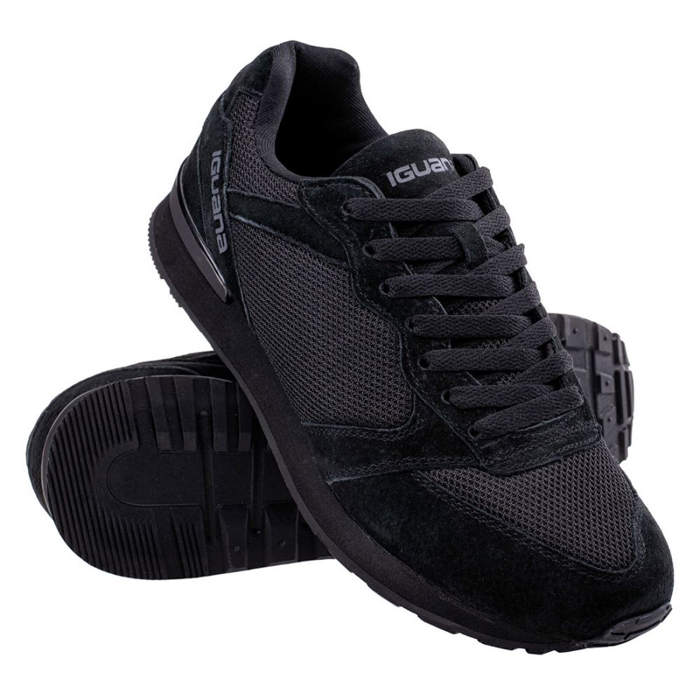 Męskie buty Iguana Omis czarne sneakersy