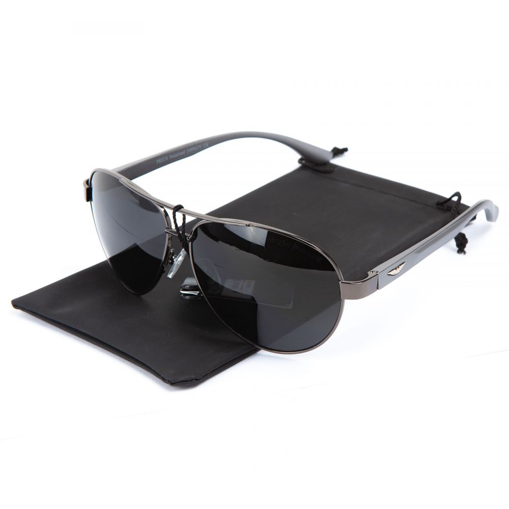 Okulary przeciwsłoneczne Polaryzacyjne UV Pilotki lustrzane PRM-330 C2