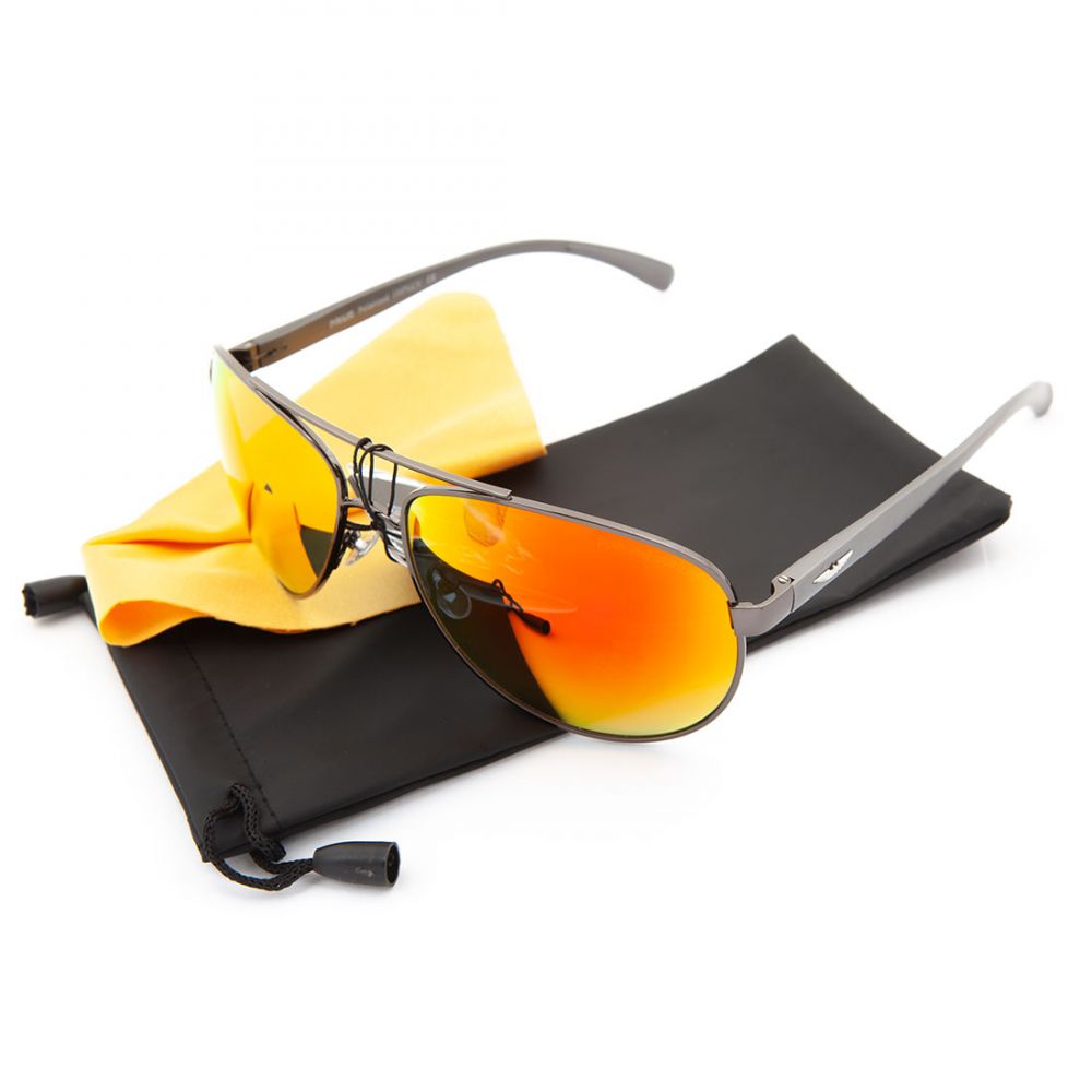Pilotki Okulary Polaryzacyjne Żółtym szkłem oksy