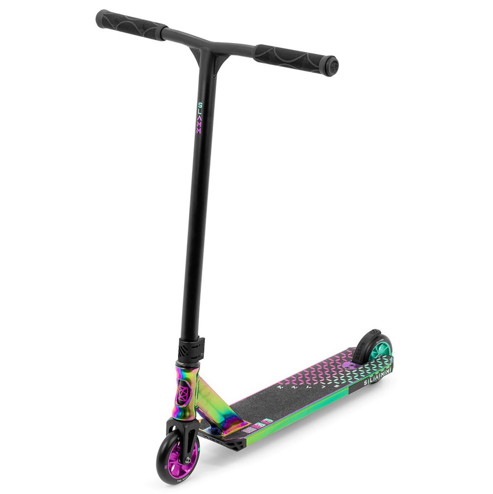 Hulajnoga wyczynowa Slamm Assault Stunt Neochrome 110mm średnio zaawansowani