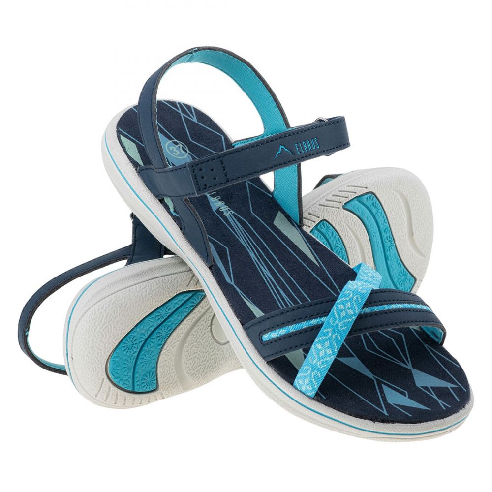 Sandały damskie Elbrus Laneviso niebieskie