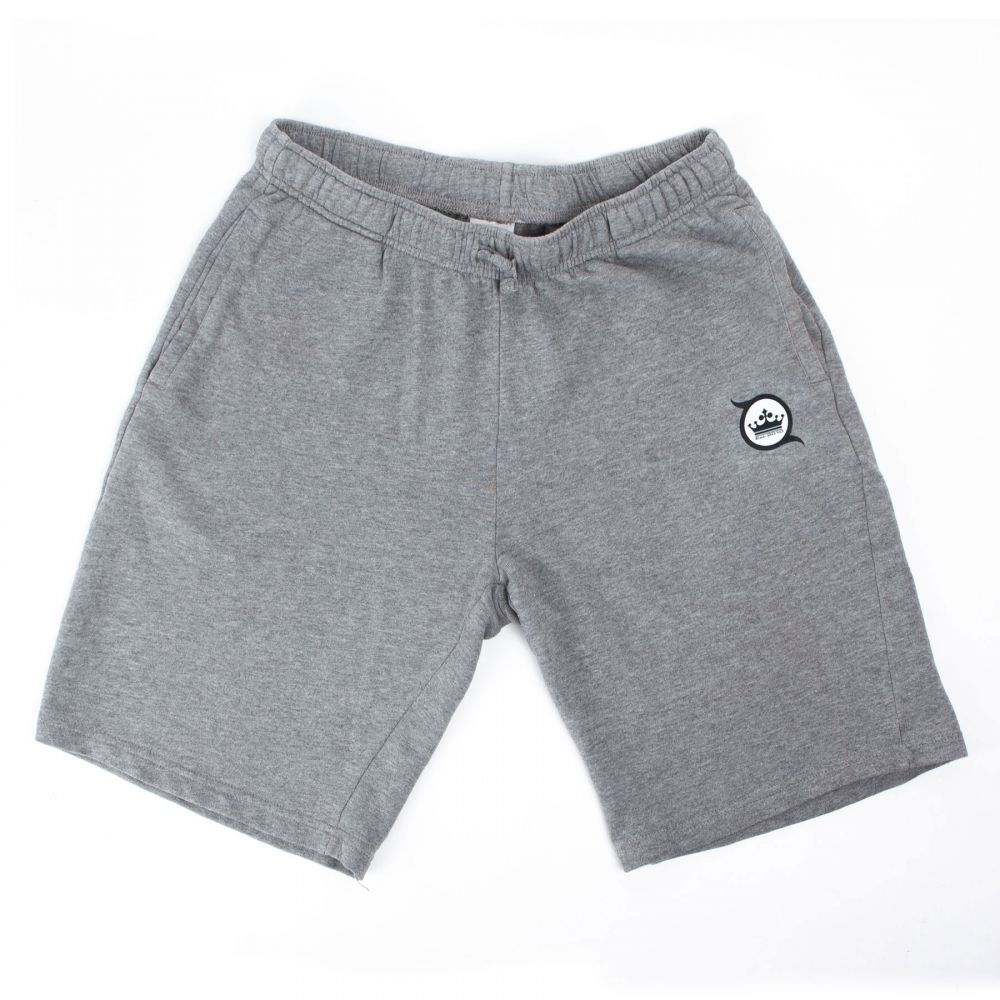 Szorty Shott Wear Logo bawełniane spodenki 300g niedrapane szare