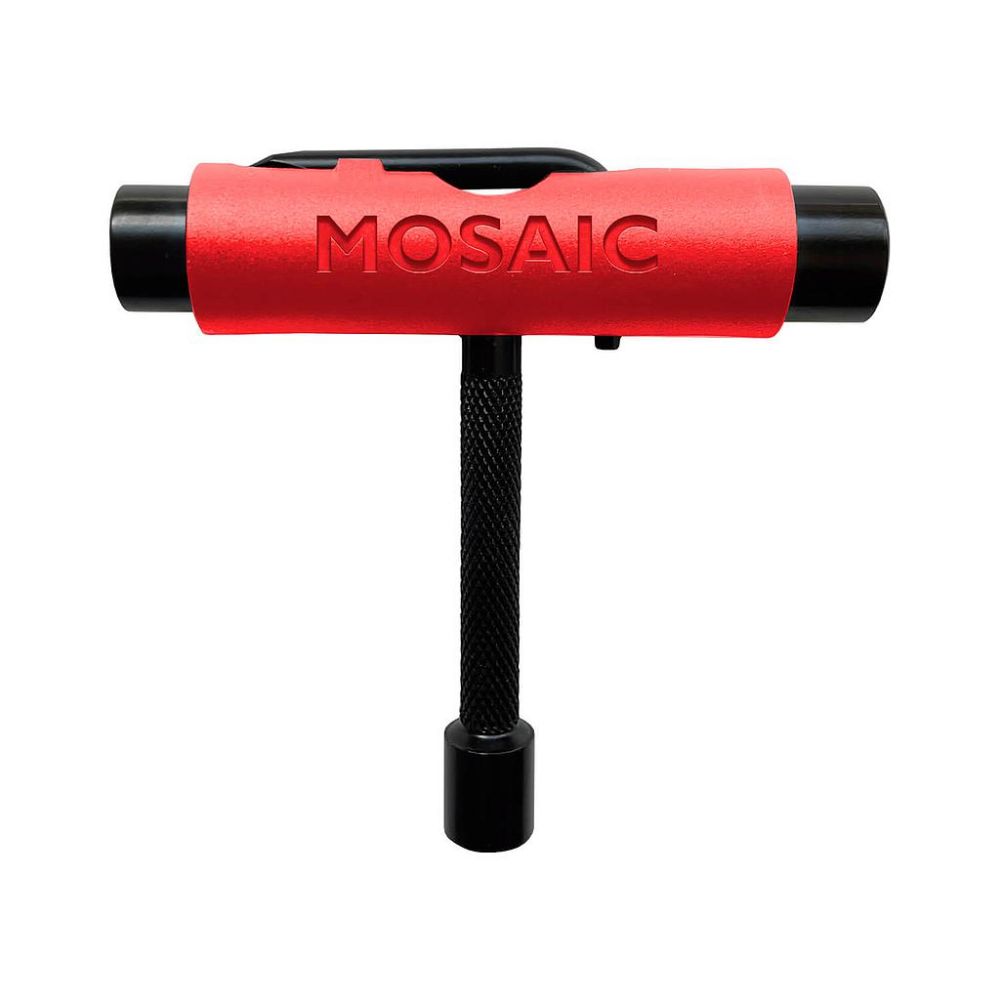 Klucz do deskorolki Mosaic 6in1 czerwony T tool