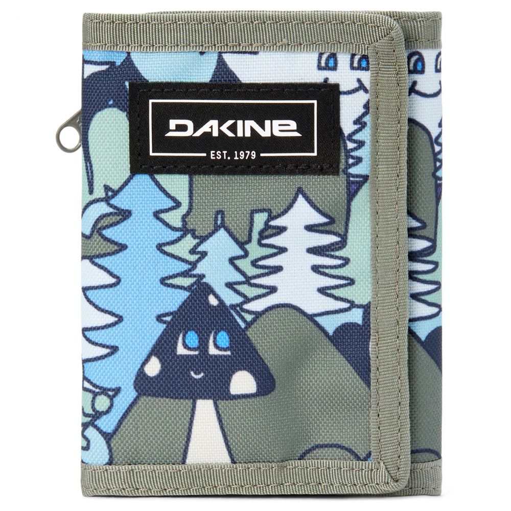 Portfel Dakine Vert Rail Whimsical Forest z rzepem i kieszenią na monety