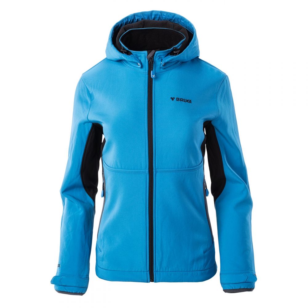 Kurtka Damska Brugi Softshell 2nea niebieska