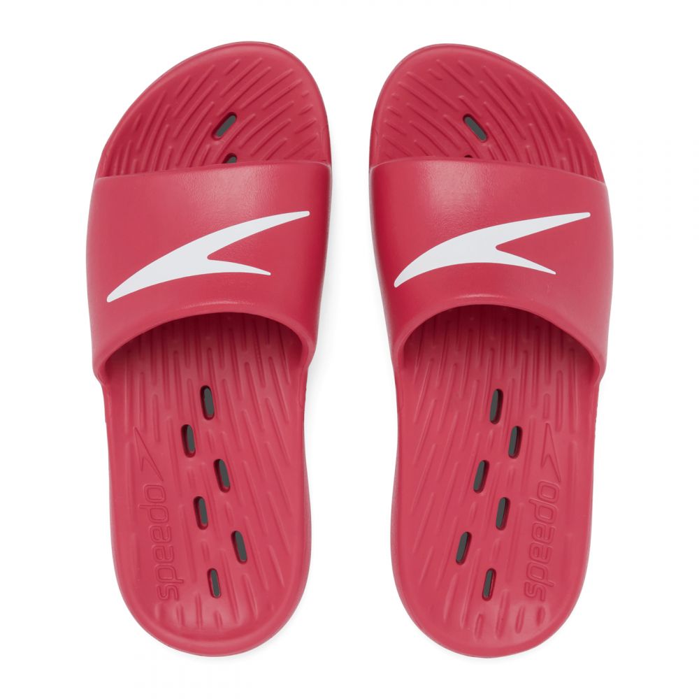 Damskie Klapki Speedo Slide Af Fire Red