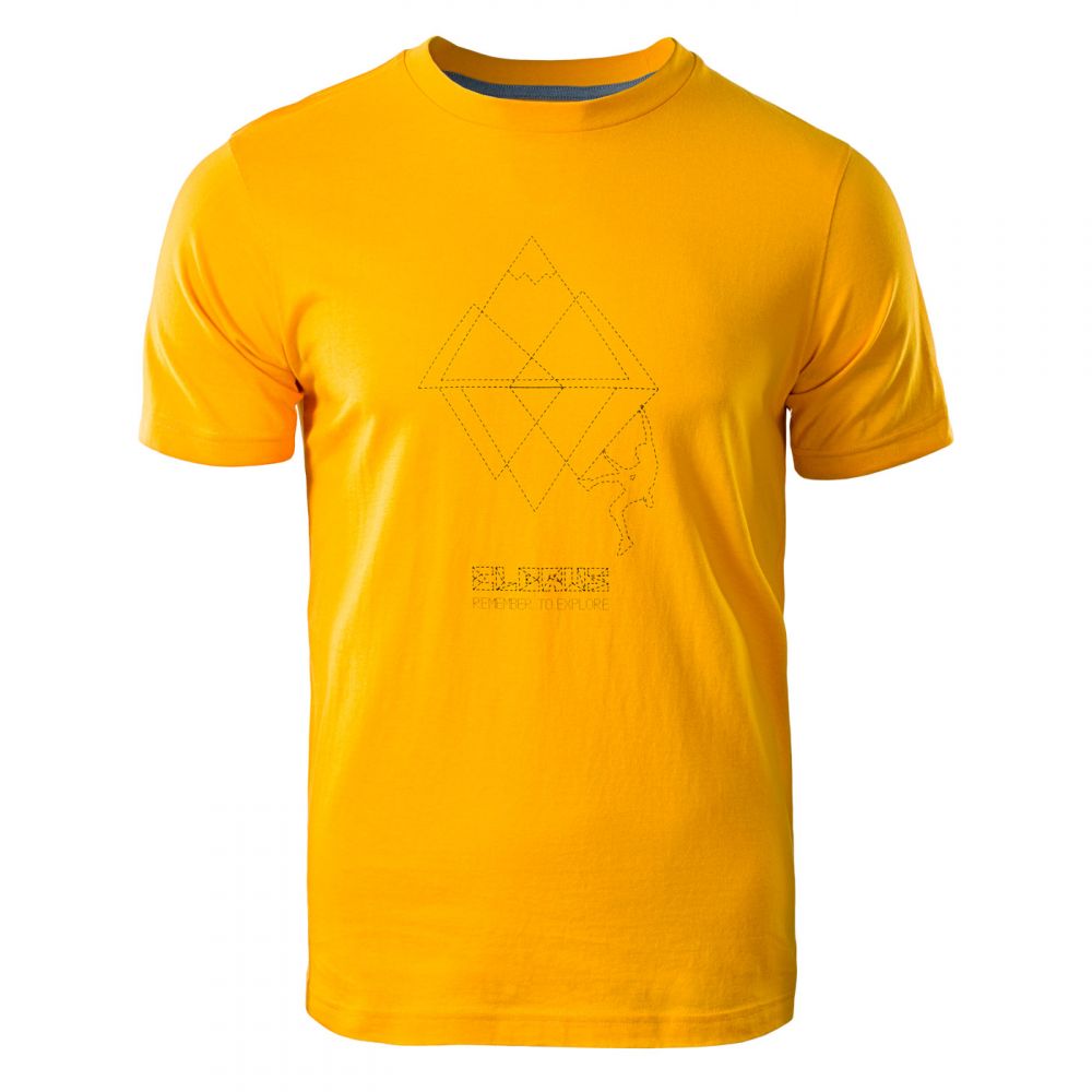 Męska Koszulka Z Krótkim Rękawem Algro Radiant Yellow