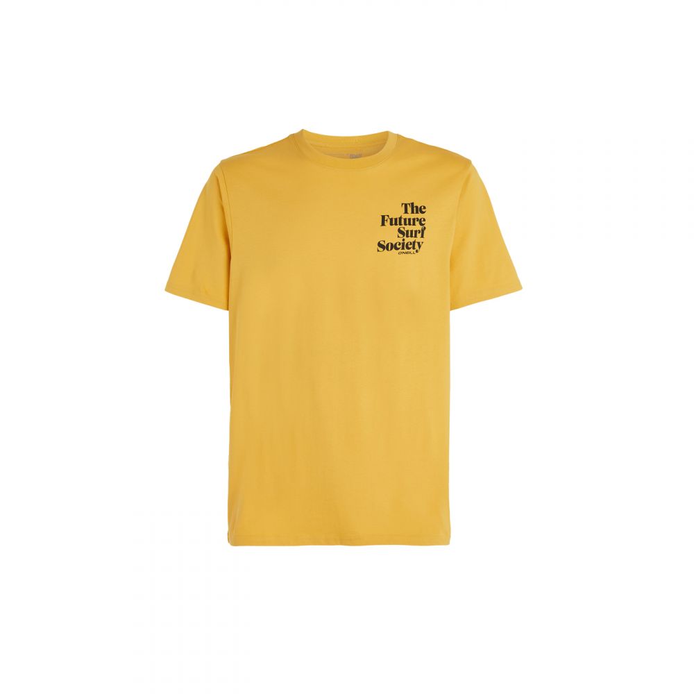 Męska Koszulka Z Krótkim Rękawem Future Surf Society T-shirt Golden Haze
