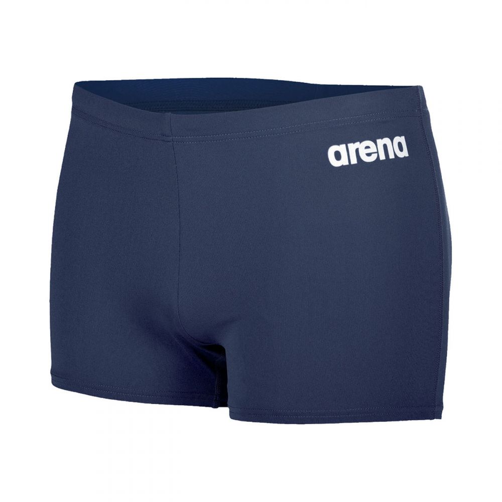 Męskie Bokserki Kąpielowe Men&#39;s Team Swim Short Solid Navy-white
