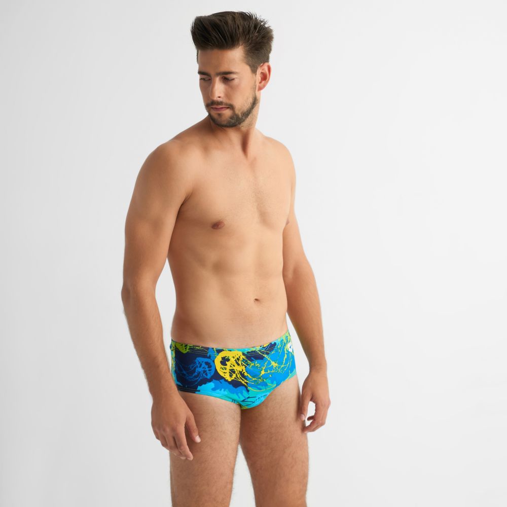 Męskie Kąpielówki M Underwater 12 Cm Brief Royal