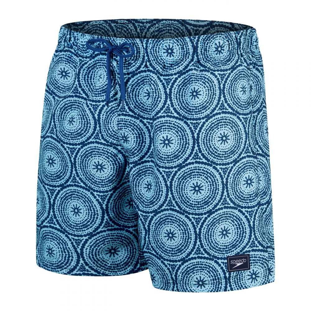 Męskie Szorty Print Leis 18&quot; Wsht Blue Tack/ammonite