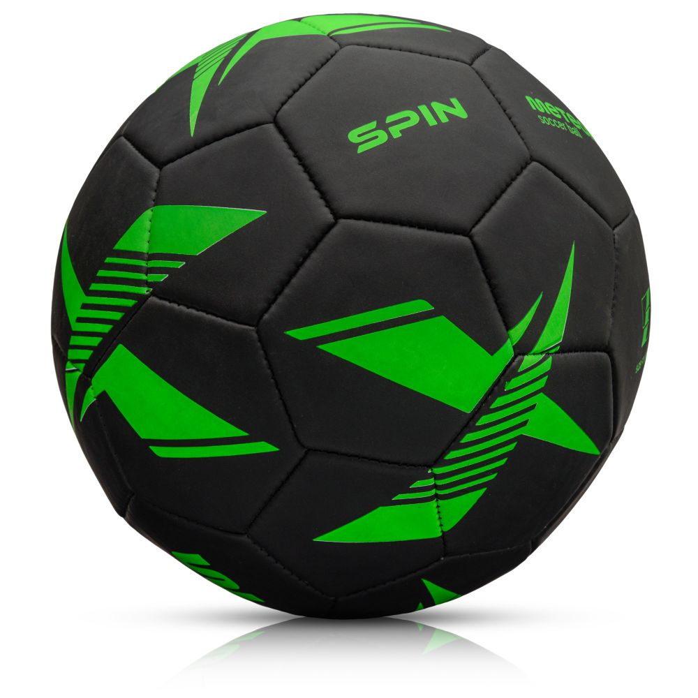 Meteor Spin Football 5 black/green