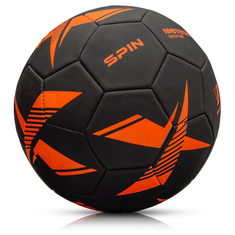 Meteor Spin Football 5 black/orange