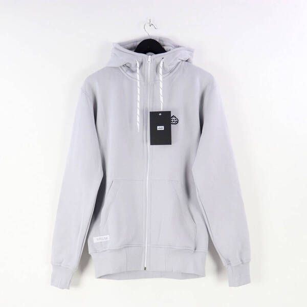Bluza elade zip hoodie mini logo light grey