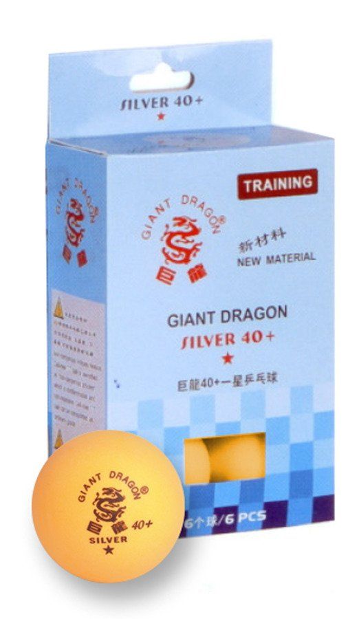 Piłeczki do ping ponga giant dragon silver star* 8341 6 szt.