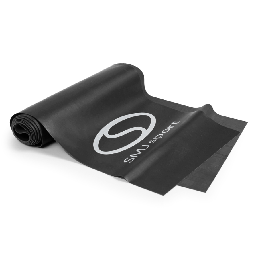 Taśma guma oporowa fitness HEAVY czarna 0,6mm SMJ
